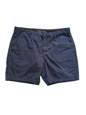 Gotcha Blue Plaid Men’s Shorts Casual Weekend Zip Fly